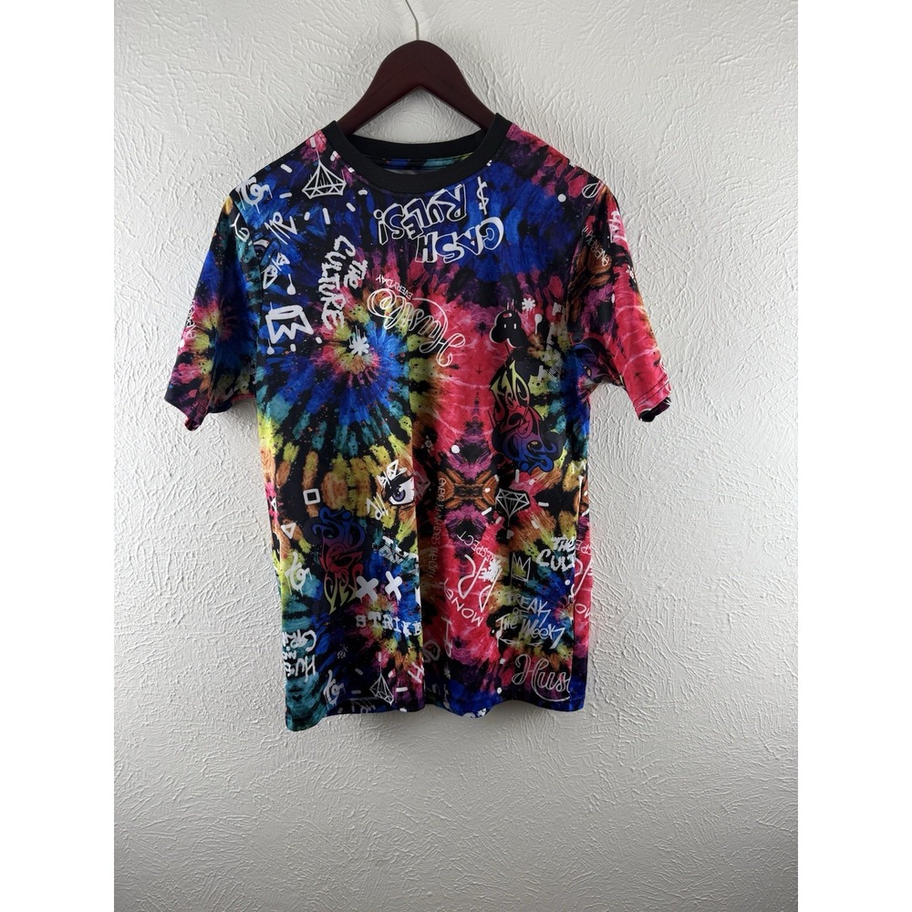 Fresh Prints of Bel-Air Graphic Mens S T-shirt Cash Rules